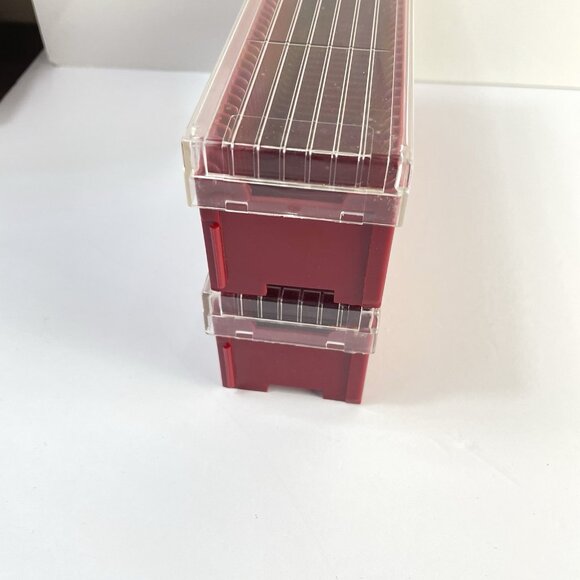 Vintage Organizers ZELLERS Slide Tray Containers for Photos 35mm Organizer - Picture 8 of 11
